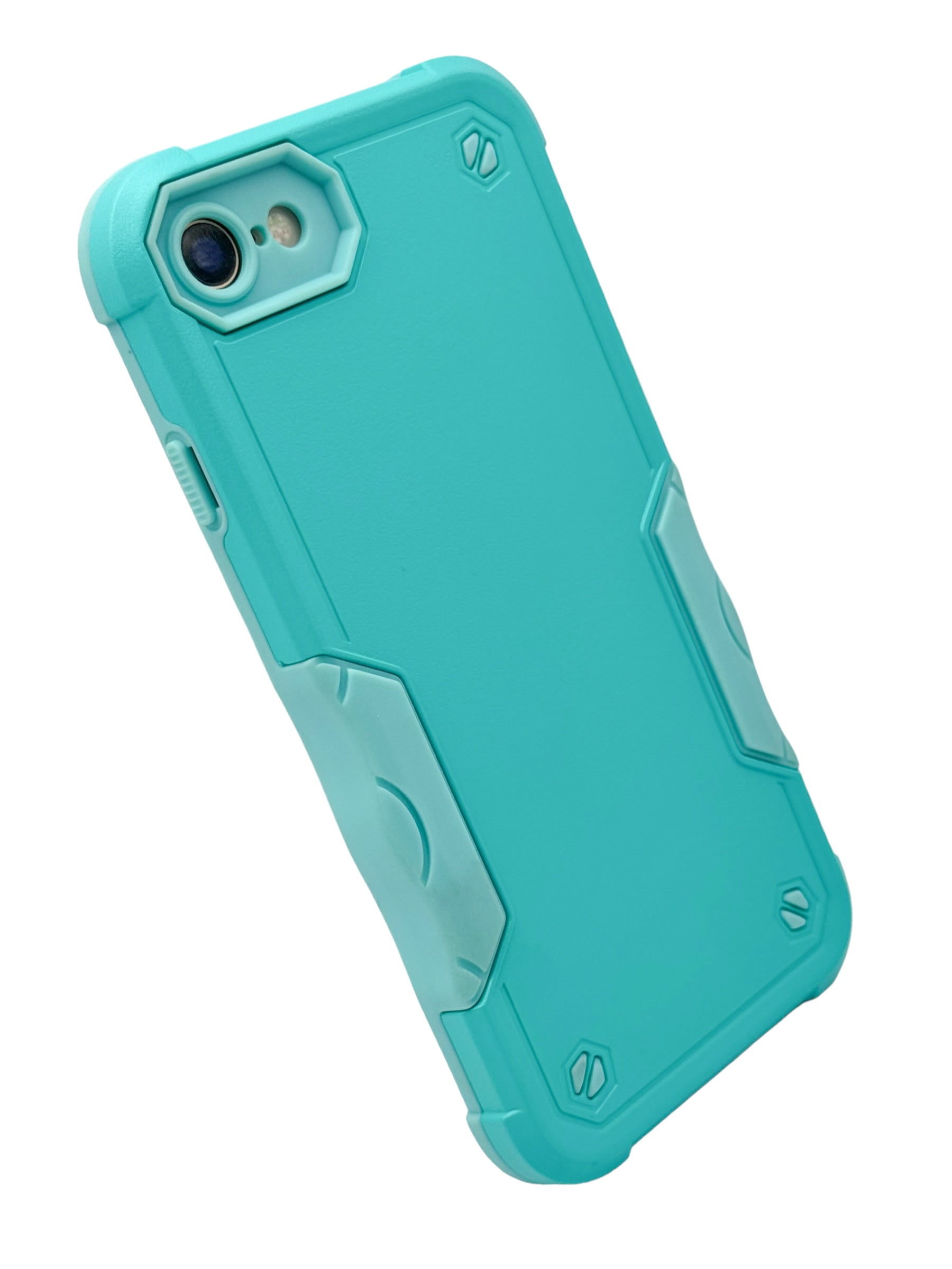 Funda para iPhone 8 / 7 / SE Uso rudo con proteccion de camara y agarre ergonomico