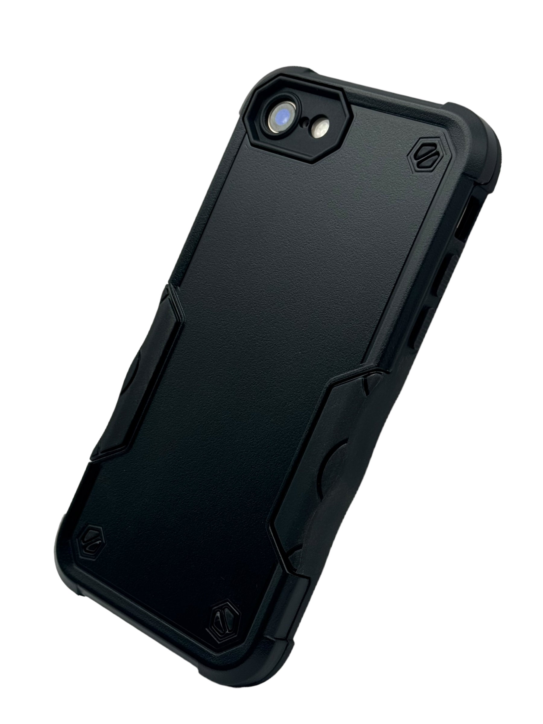 Funda para iPhone 8 / 7 / SE Uso rudo con proteccion de camara y agarre ergonomico